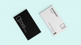 Bespoke Residential Business Card Mockup
